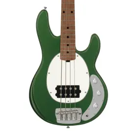 Sterling By Music Man 810002954399 Stingray Short Scale Bass Guitar - Charging Green