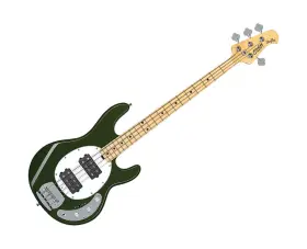 Ray4hholvm1 Sterling By Music Man Stingray Hh 4-string Bass Guitar - Olive B-stock