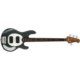 St-ray34hh-cfr-r2 Sterling By Music Man Mint Stingray 4 Ray34 Hh Bass Rosewd Fretb Charcoal Frost