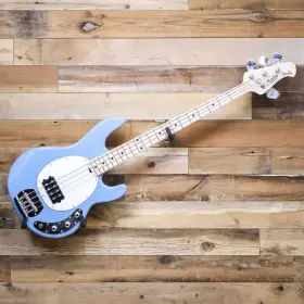 St-ray4-chb-m1 Sterling By Music Man Stingray Ray4 Bass Guitar Chopper Blue