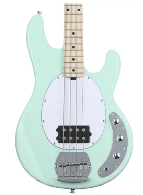 St-ray4-mg-m1 Sterling By Music Man Guitar Electric Stingray Ray4 Bass - Mint Green