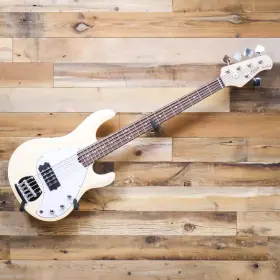 St-ray5-vc-j1 Sterling By Music Man B-stock Sub Series Stingray5 Bass Guitar Vintage Cream