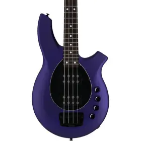 St-bongo-fmps-r2 Sterling Bongo 4-string Bass Guitar Rosewood Fingerboard Firemist Purple Stain