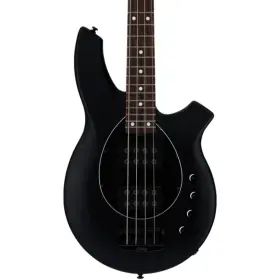 St-bongo-sbk-r2 Sterling Bongo 4-string Bass Guitar Rosewood Fingerboard Stealth Black