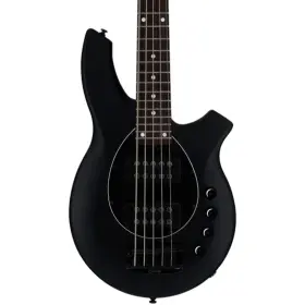 St-bongo5-sbk-r2 Sterling Bongo5 5-string Bass Guitar Rosewood Fingerboard Stealth Black
