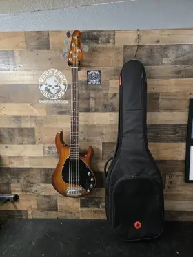 St-ray35-vsb-m2-wb Sterling Stingray Ray35 5-string Bass Guitar With Bag