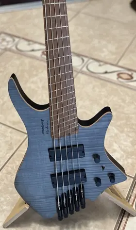 Bb5ct-23s-m-f-bk Strandberg Guitars Boden Bass Standard Headless 5-string Multiscale Charcoal Satin