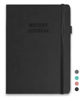 Sysflmygs 795847543116 Notary Journal - Official Public Record Book With Black