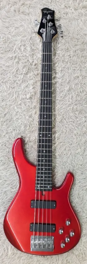 Tagima Millenium5-mr-df Millenium 5-mr-df Electric Bass Guitar - Metallic Red B Stock