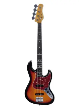 Tw-73sb-df Tagima Tw-73sb-df/tt Tw-73 Sb-df/tt J-style 4-string Fretless Electric Bass Guitar Sunburst