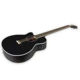 165-f5l-bk Tario Left-hand 5 String E. Acoustic Bass Spruce Top Mahogany Back And Sides Buzzing