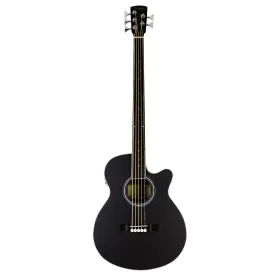 Lb-165-bk-fl Tario Fretless 5 String E. Acoustic Bass Spruce Top Mahogany Back &sides Used Item