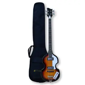 Svl-10-bex Tario Violin Bass Guitar Sunburst Basswood Body Hard Maple Neck Open Box Item