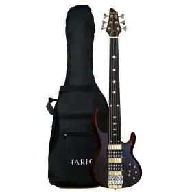 Yg120-6 Tario Fretless6 String E. Bass Millettia Laurentii Body Composite Ebony Pickup Issue