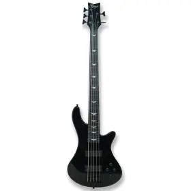 Yg60-5-bk Tario Black 5 String Fretless E. Bass Bolt On Maple Neck Poplar Body Used Item