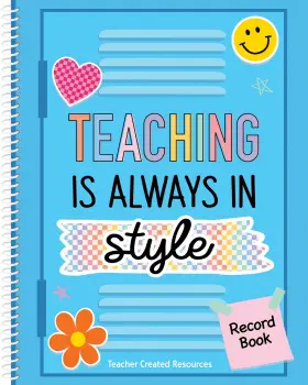 Tcr9330 Teacher Created Resources Cool For School Record Book Multi