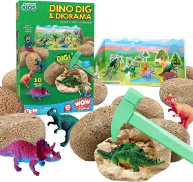 545006 Thames & Kosmos And Wow In The World Dino Dig Diorama 10 Dig-out Plaster Dinosaur
