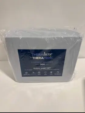 Therapedic 810167581287 Theraluxe 100% Cotton Queen Sheet Set By