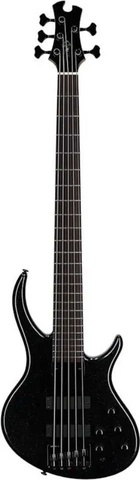 Tobias 711106157122 Killer B V Electric Bass 5-string With Gig Bag - Black Pearl