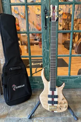 Tobias By Gibson 711106074214 Classic Iv Electric Bass Satin Natural With Deluxe Gig Bag