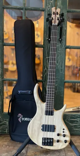 Tbgr4snabh1 Tobias 2025 Growler Iv 4 Electric Bass Guitar In Satin Natural Finish Wsoft Case