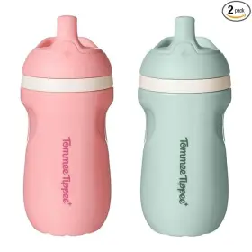 Tommee Tippee 010415479952 Insulated 9oz Sporty Spout Toddler Water Bottle No Spill Sippy Cup