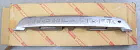 76801-0e900 Toyota 76801-oe900 New Highlander Lift Gate Trim / Garnish Silver -0e90