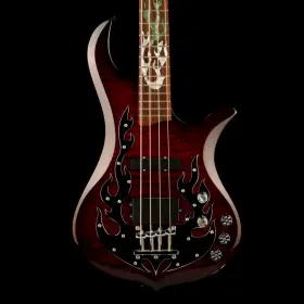 88trb000 Traben Pre Owned Phoenix 4 Flame Red Bass With Ohsc
