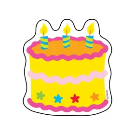 T-10505 Trend Enterprises Birthday Cake Mini Accents Classroom Bulletin Board Cut Outs 3 Inches