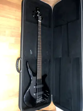 Twb-4 Tune 4-string Electric Bass Guitar Black With Solid Ash Body