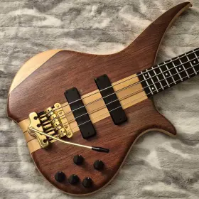 Twxt-4wn Tune Japan Twxt-4 Tremolo Bass - 2000s Locking Tuners Whammy Bar Walnut
