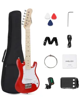 Ust-70 Umelody Kids Electric Guitar Beginner Kit With Amp Ideal First For Sta