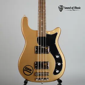 Used Epiphone 051254051202 Embassy 4-string Electric Bass - Smoked Almond Metallic