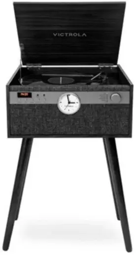 Victrola 850063203081 - Century Signature 6-in-1 Music Center Black