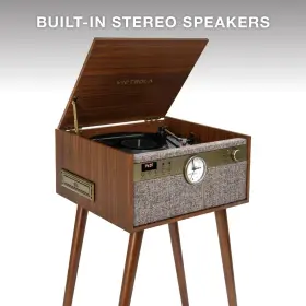 Victrola 850063203098 Century Signature 6-in-1 Music Center - Walnut