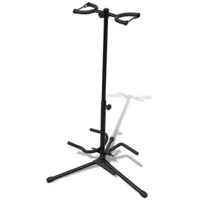 Vidaxl 718475862710 Adjustable Double Guitar Stand Foldable