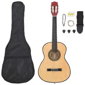 Vidaxl 719883885315 8 Piece Classical Guitar Beginner Set 3/4 36 Inch