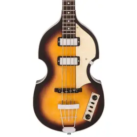 Vvb4sb Vintage 5051548026125 Reissued Series Violin Electric Bass With Hard Case - Antique Sunbu