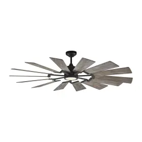14prr62agpd Visual Comfort 014817576726 Monte Carlo Prairie Windmill Energy Star 62 Inch Outdoor Ceiling Fan Wit