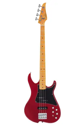 Jj010 Vola Guitars Zva 4p Mf Bass V1 Candy Apple Red Gloss