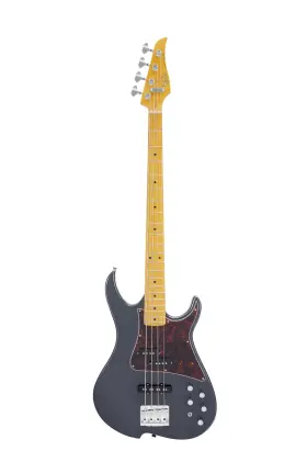 Jj011 Vola Guitars Zva 4p Mf Bass V1 Charcoal Frost Metallic Gloss