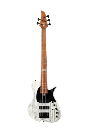 Jv046 Vola Guitars Vasti 5 Stm J1 V1 Sandblasted Olympic White Matte