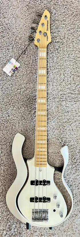 Vsba-a2s-whpw Vox Starstream Active Bass With Aguilar Ag 4j-70 Jazz Pickups In Pearl White