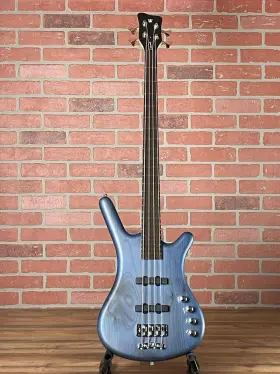 Warwick 033685260274 Rockbass Corvette Basic Bass Guitar - Ocean Blue