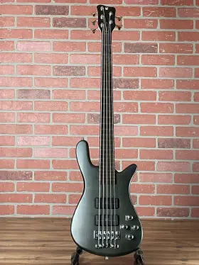 Warwick 033685260861 Rockbass Streamer Standard 5-string Electric Bass Guitar - Nirvana Black