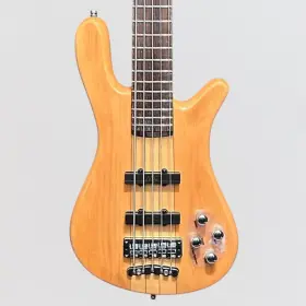 0rbj56237322 Warwick Rockbass Streamer Nt 5 String Electric Bass Guitar - Natural