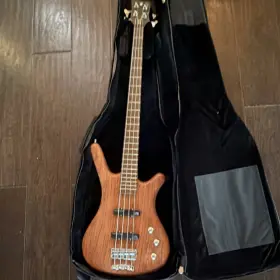 113428-05 Warwick Electric Bass Guitar 4 String Brown 2005 Right-handed With Gig Bag