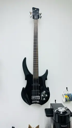 520758-12 Warwick Active Electric Bass Guitar Rockbass Vampyre Black 4 String 24 Frets