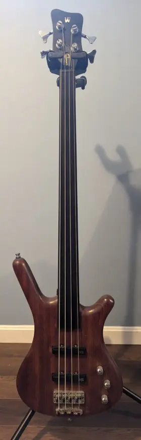 C14203908 Warwick 2007 4-string Corvette Standard Fretless Bass Hardcase