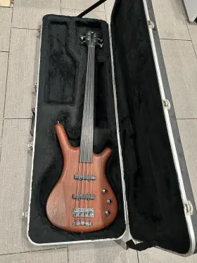 G077057-00 Warwick Fretless Bass Corvette Standard 4-string 2000 With Case Electric Guitar